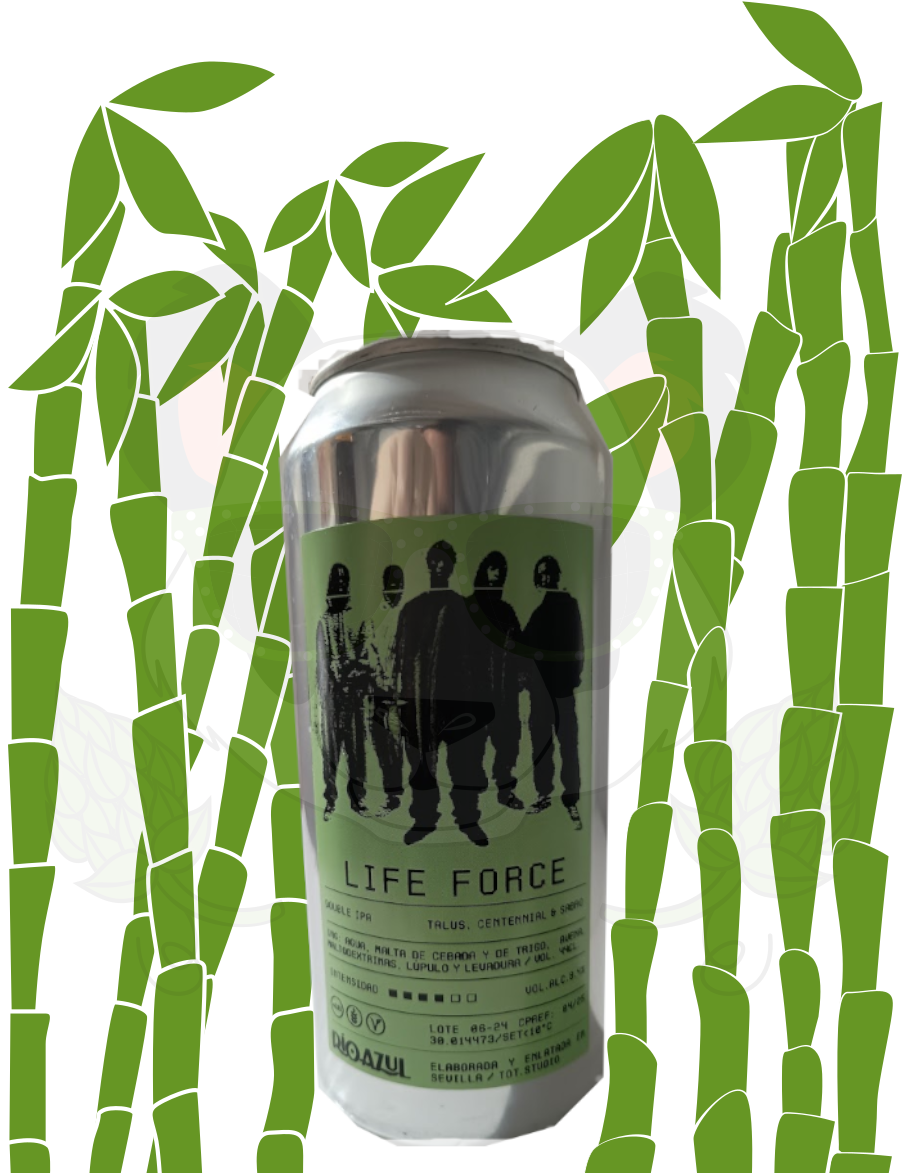 Life Force rio azul doble ipa